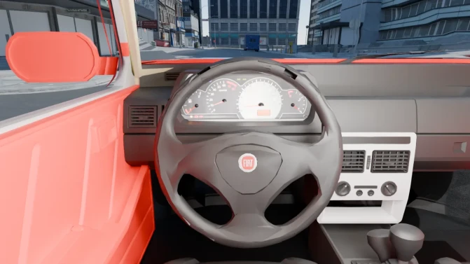 Mod Fiat Uno Mille Hatch – Proton Bus Simulator Car Mod - Detalhes e Acabamento (Proton Bus Simulator)