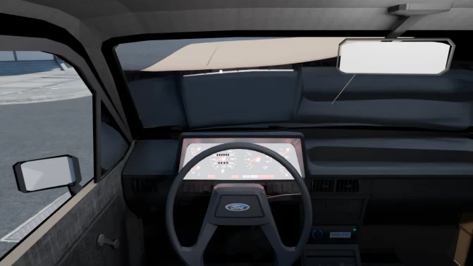 Mod Ford Corcel II Sedan – Proton Bus Simulator Car Mod - Detalhes e Acabamento (Proton Bus Simulator)