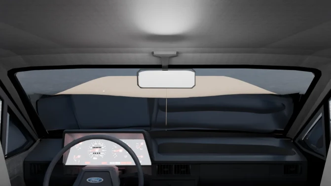 Mod Ford Corcel II Sedan – Proton Bus Simulator Car Mod - Detalhes e Acabamento (Proton Bus Simulator)