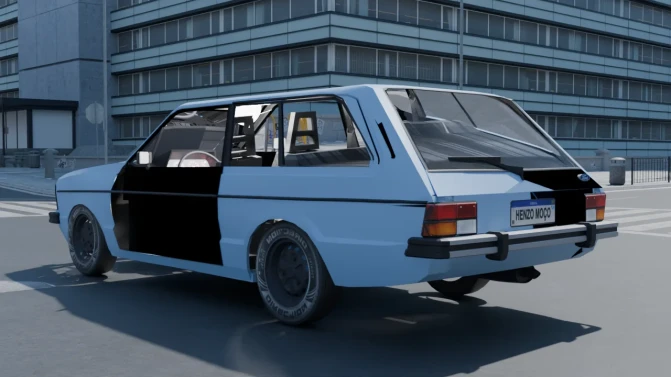 Mod Ford Belina II Wagon – Proton Bus Simulator Car Mod - Interior e Painel (Proton Bus Simulator)