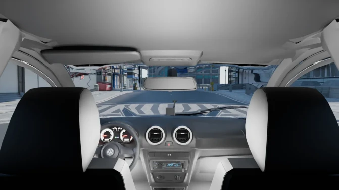 Mod Volkswagen Gol G6 – Proton Bus Simulator Car Mod - Detalhes e Acabamento (Proton Bus Simulator)