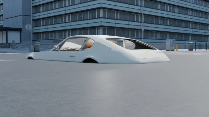 Mod Volkswagen SP2 Coupe – Proton Bus Simulator Car Mod - Interior e Painel (Proton Bus Simulator)