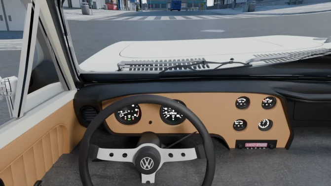 Mod Volkswagen SP2 Coupe – Proton Bus Simulator Car Mod - Detalhes e Acabamento (Proton Bus Simulator)