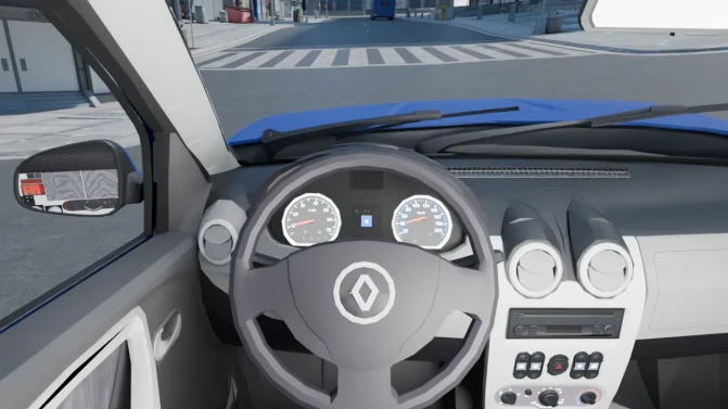 Mod Renault Sandero Hatch – Proton Bus Simulator Car Mod - Detalhes e Acabamento (Proton Bus Simulator)
