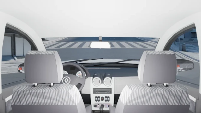 Mod Renault Sandero Hatch – Proton Bus Simulator Car Mod - Detalhes e Acabamento (Proton Bus Simulator)