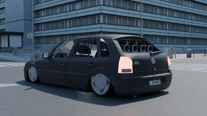 Mod Volkswagen Gol G4 – Proton Bus Simulator Car Mod - Interior e Painel (Proton Bus Simulator)