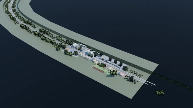 Mapa Vietnam Map — Vietnamese Town Map for Proton Bus Simulator - Ruas e Paisagem (Proton Bus Simulator)