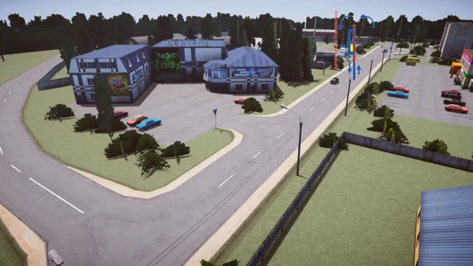 Mapa Map Ponaex City (Russia) - The Best Map Mod / Mapa Russo - Cenário e Detalhes (Proton Bus Simulator)