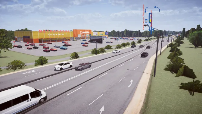 Mapa Map Ponaex City (Russia) - The Best Map Mod / Mapa Russo - Ruas e Paisagem (Proton Bus Simulator)