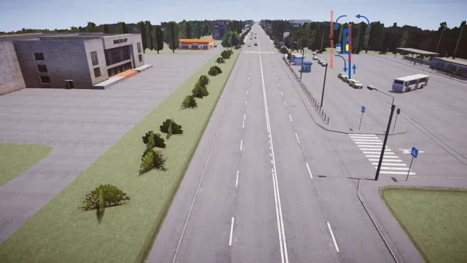 Mapa Map Ponaex City (Russia) - The Best Map Mod / Mapa Russo - Detalhes do Mapa (Proton Bus Simulator)