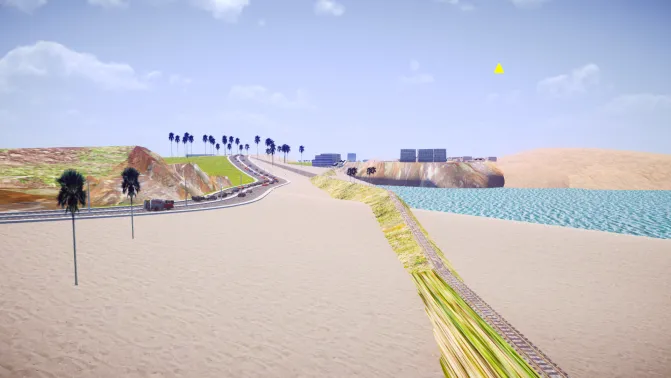 Mapa Mapa BNS Capixabão (Espírito Santo) – Brazilian Coastal Map Update (Map / Mapa) - Cenário e Detalhes (Proton Bus Simulator)